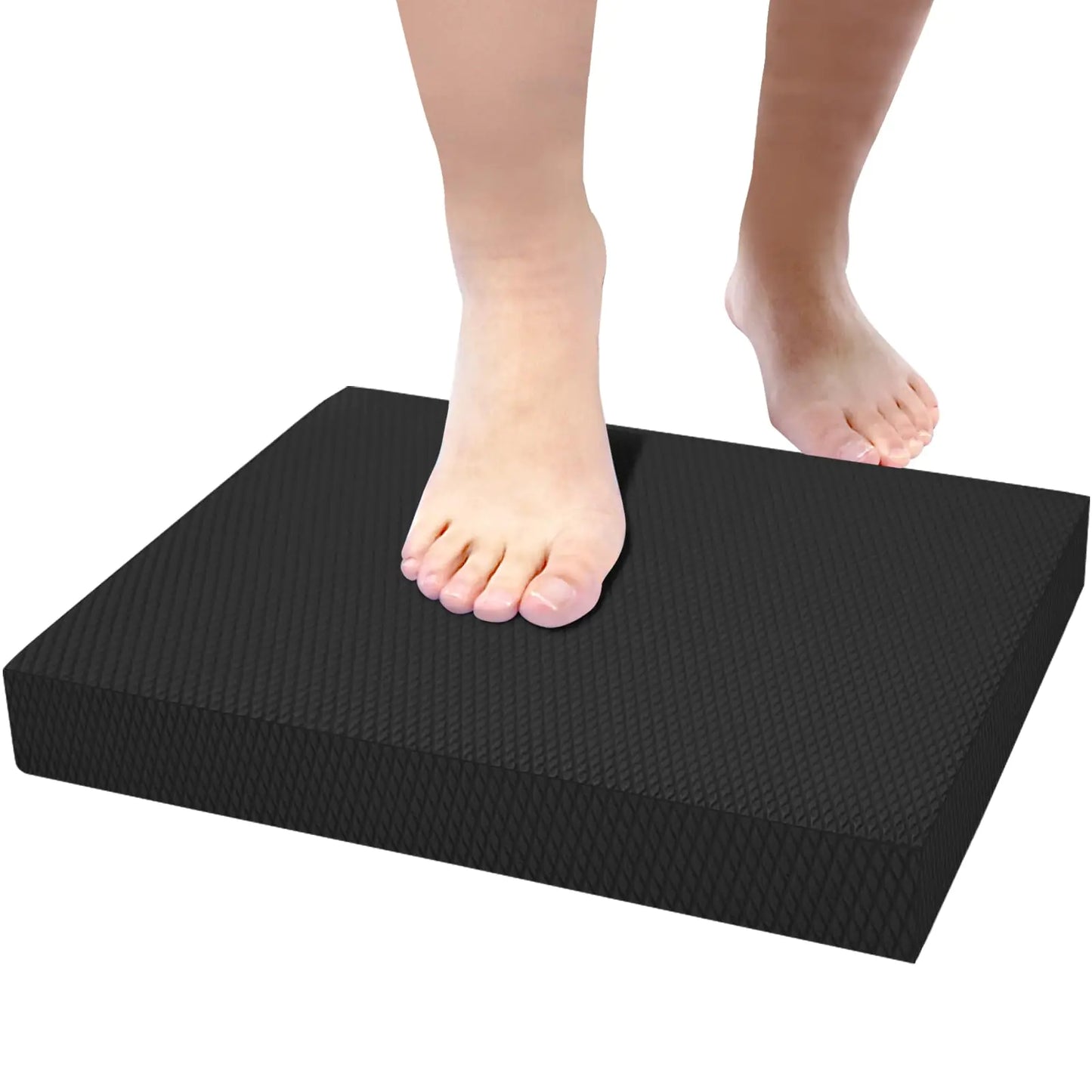 Balance Pad for Exercise & Physical Therapy – Non-Slip Foam Stability Cushion for Strength Training, Pilates & Meditation